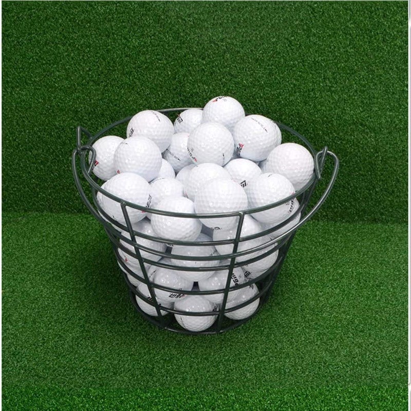 Crestgolf Stainless Metal Golf Basket Golf Ball Container Ball Bucket, Holds 50 Balls.(Golf Balls are Excluded) - Image 4